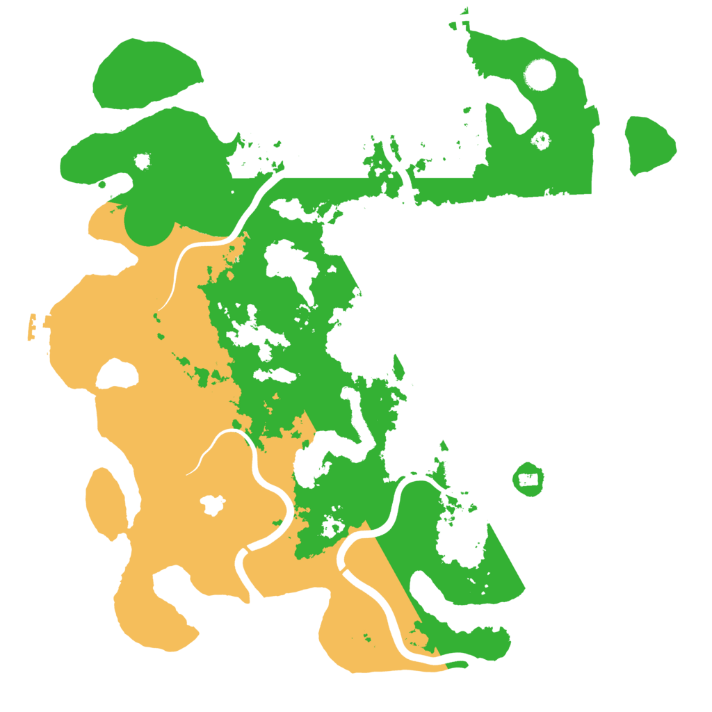 Biome Rust Map: Procedural Map, Size: 4000, Seed: 6112