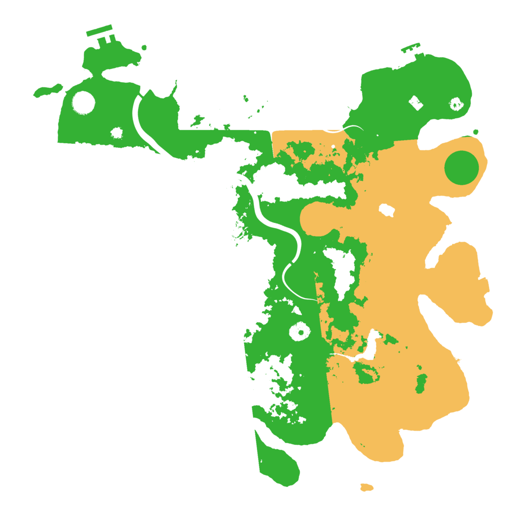 Biome Rust Map: Procedural Map, Size: 4000, Seed: 1075966244