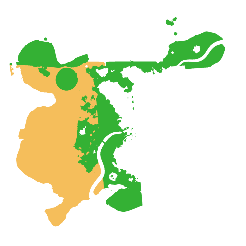 Biome Rust Map: Procedural Map, Size: 3000, Seed: 7031962