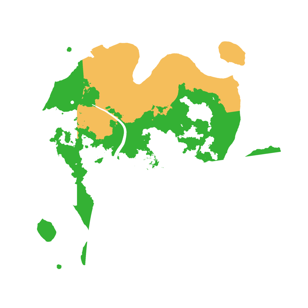 Biome Rust Map: Procedural Map, Size: 2582, Seed: 50000