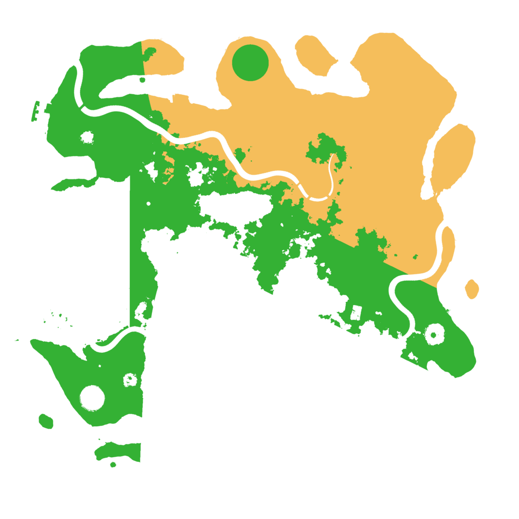 Biome Rust Map: Procedural Map, Size: 3750, Seed: 1599086718