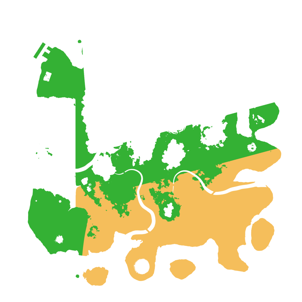 Biome Rust Map: Procedural Map, Size: 3500, Seed: 1446306853