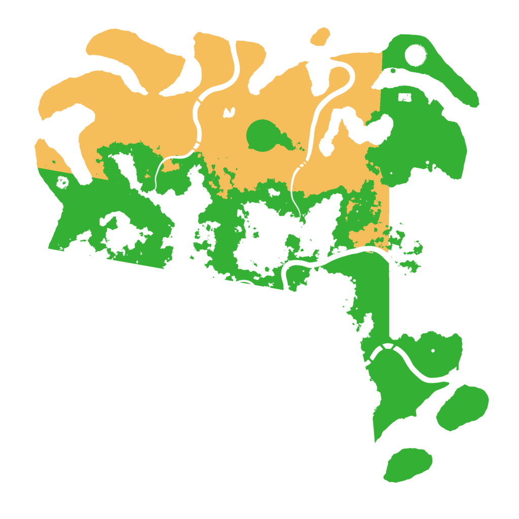 Biome Rust Map: Procedural Map, Size: 4250, Seed: 21082025