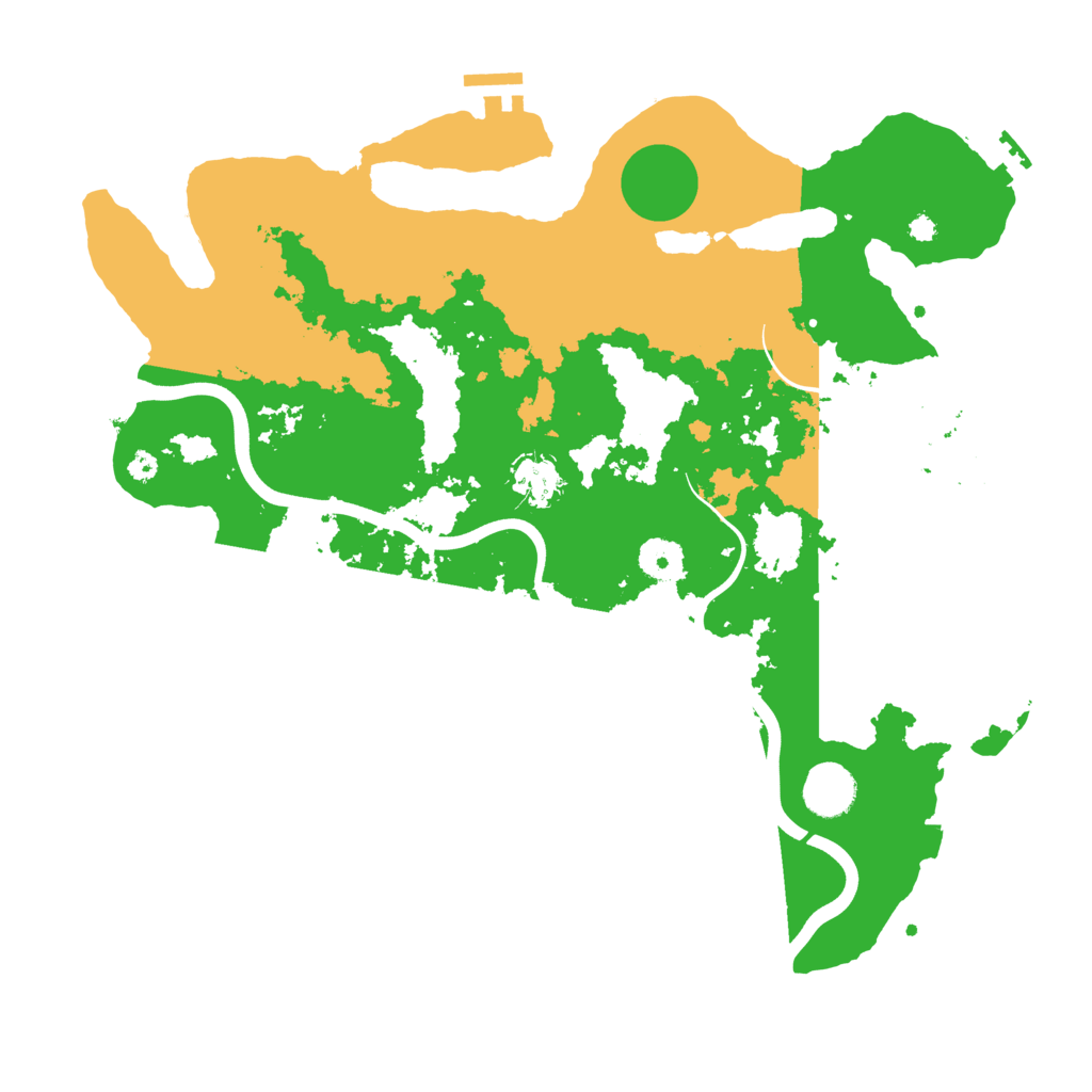 Biome Rust Map: Procedural Map, Size: 3750, Seed: 21082025