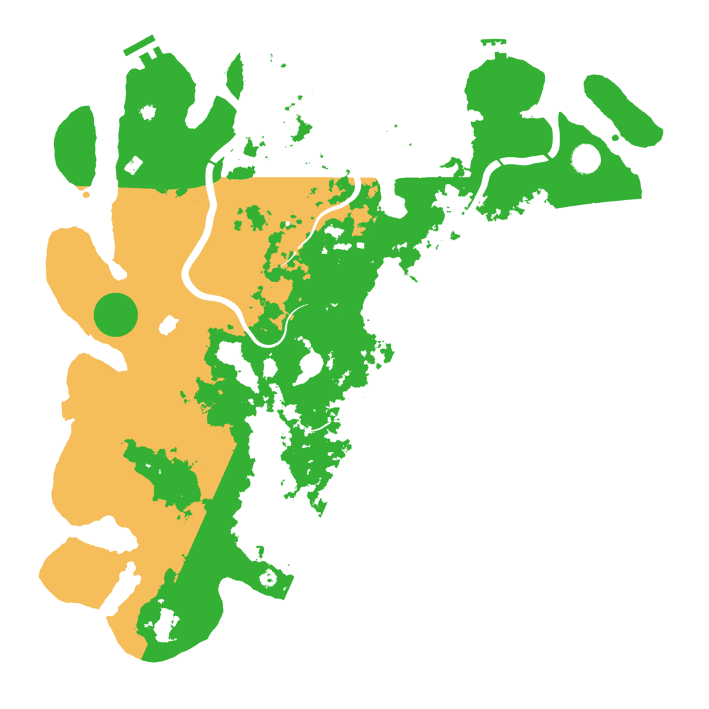 Biome Rust Map: Procedural Map, Size: 4250, Seed: 678924139