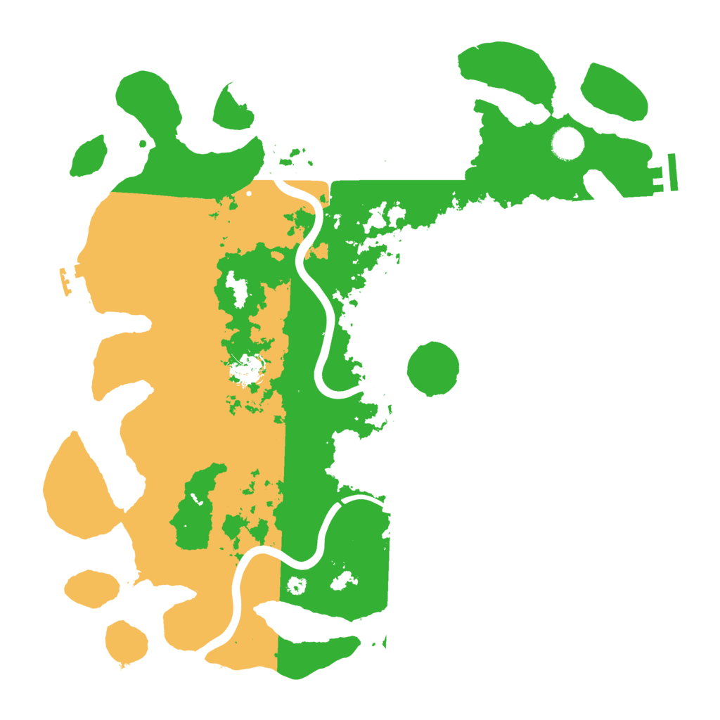 Biome Rust Map: Procedural Map, Size: 3900, Seed: 2054042320