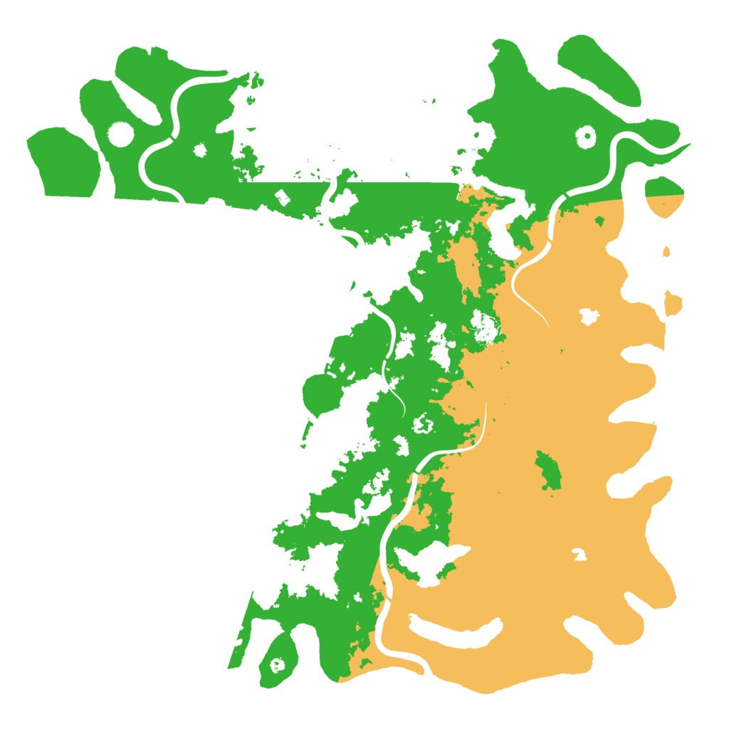 Biome Rust Map: Procedural Map, Size: 5000, Seed: 443589966
