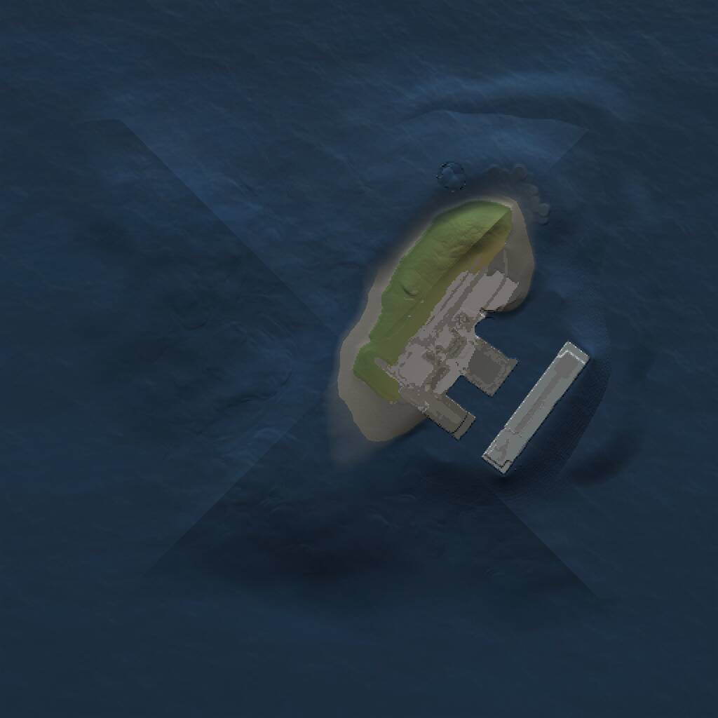 Rust Map: Procedural Map, Size: 1000, Seed: 902475787, 2 Monuments