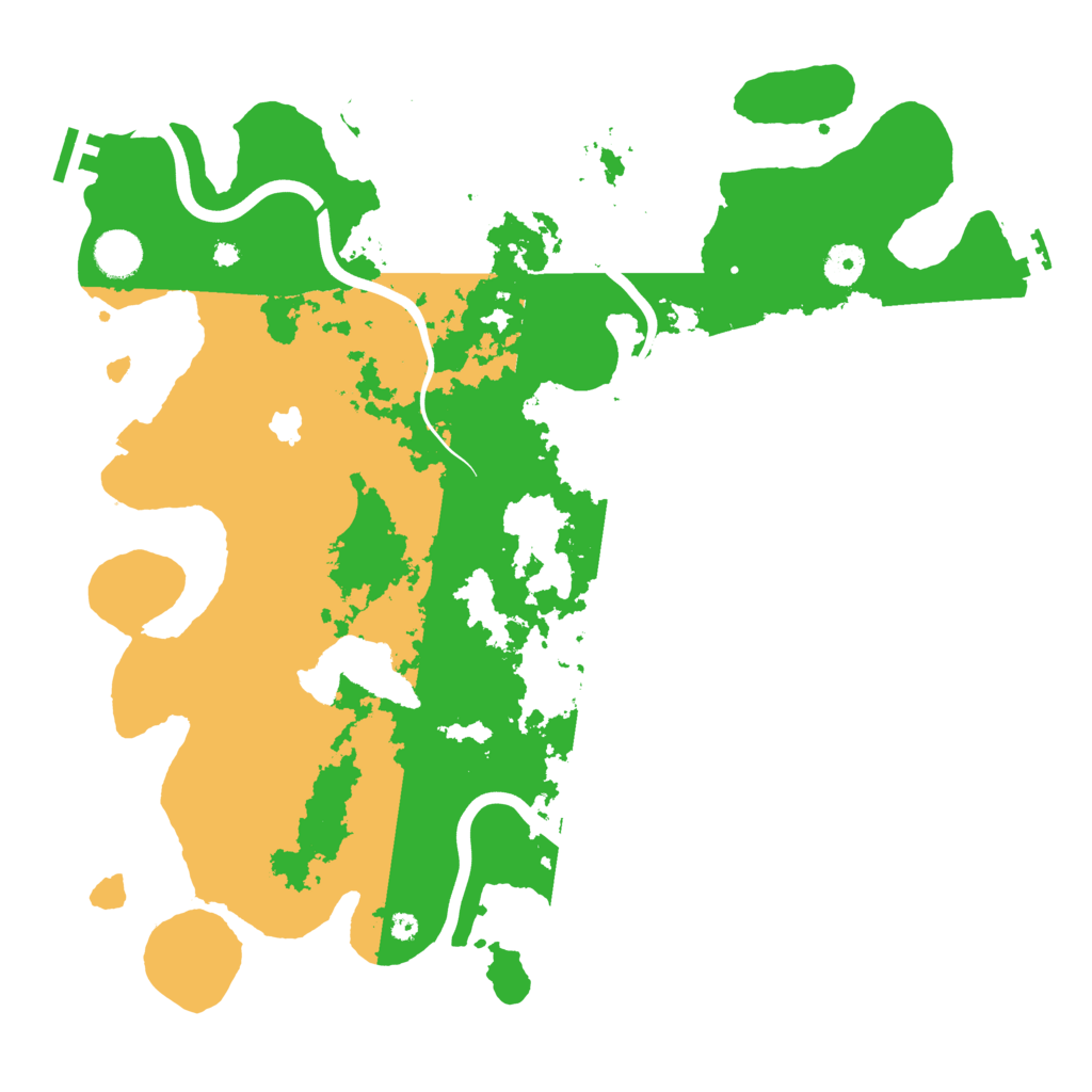 Biome Rust Map: Procedural Map, Size: 4000, Seed: 2051796984
