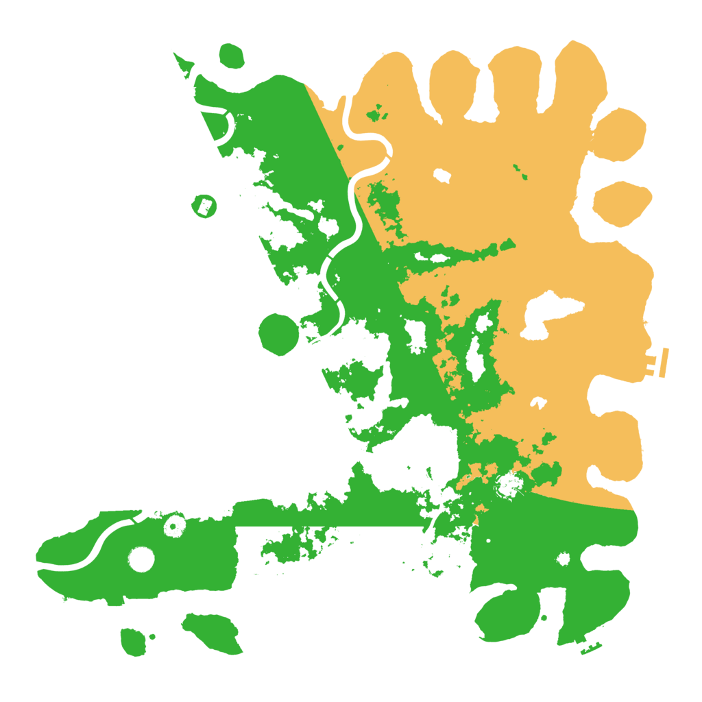 Biome Rust Map: Procedural Map, Size: 4800, Seed: 659654946