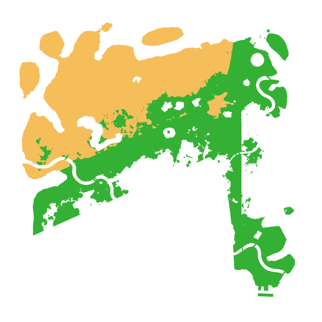 Biome Rust Map: Procedural Map, Size: 4250, Seed: 1880100050