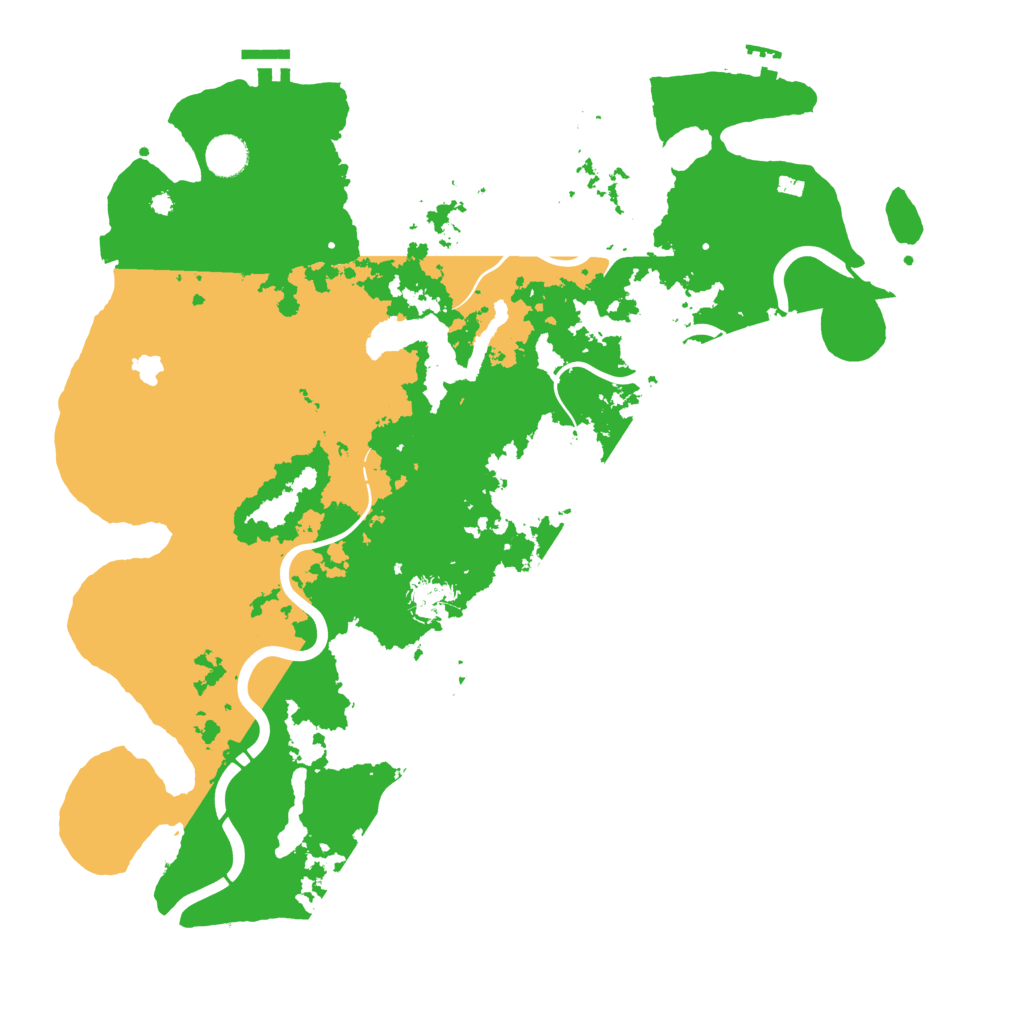 Biome Rust Map: Procedural Map, Size: 4250, Seed: 14749774