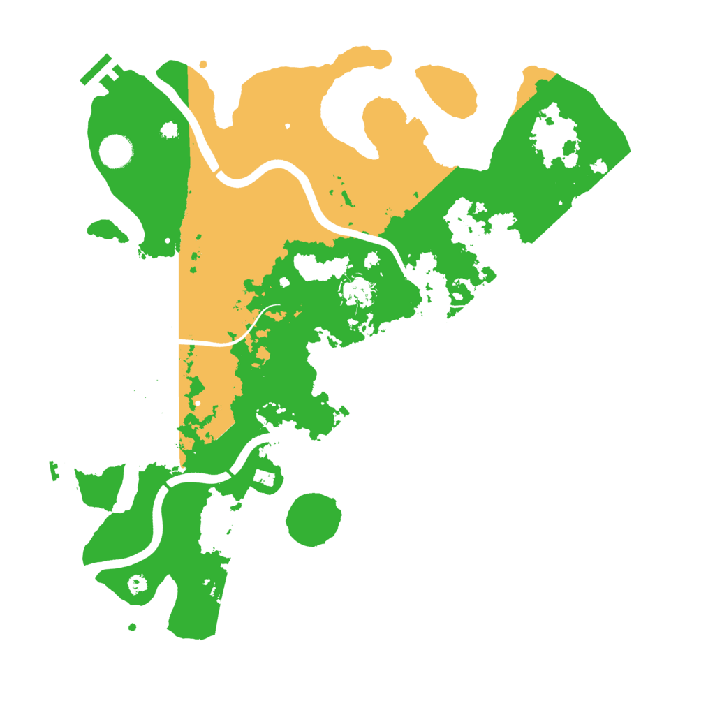 Biome Rust Map: Procedural Map, Size: 3750, Seed: 21099