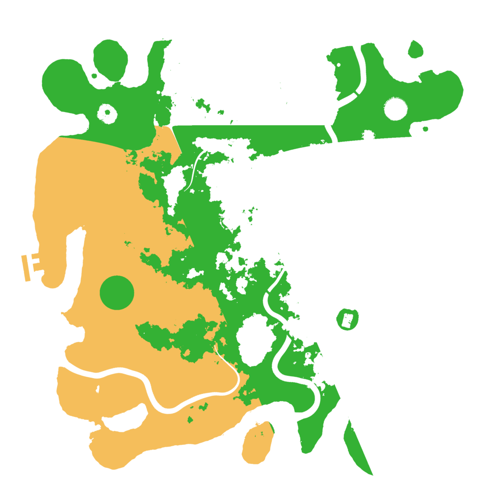 Biome Rust Map: Procedural Map, Size: 3850, Seed: 1733402493
