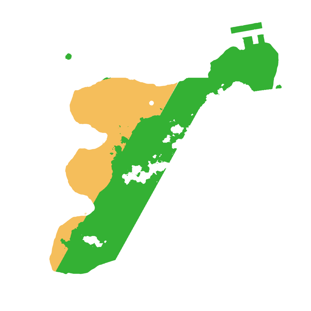 Biome Rust Map: Procedural Map, Size: 2000, Seed: 1881616600