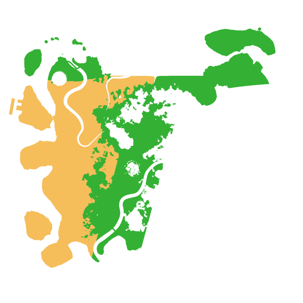 Biome Rust Map: Procedural Map, Size: 3750, Seed: 373775877