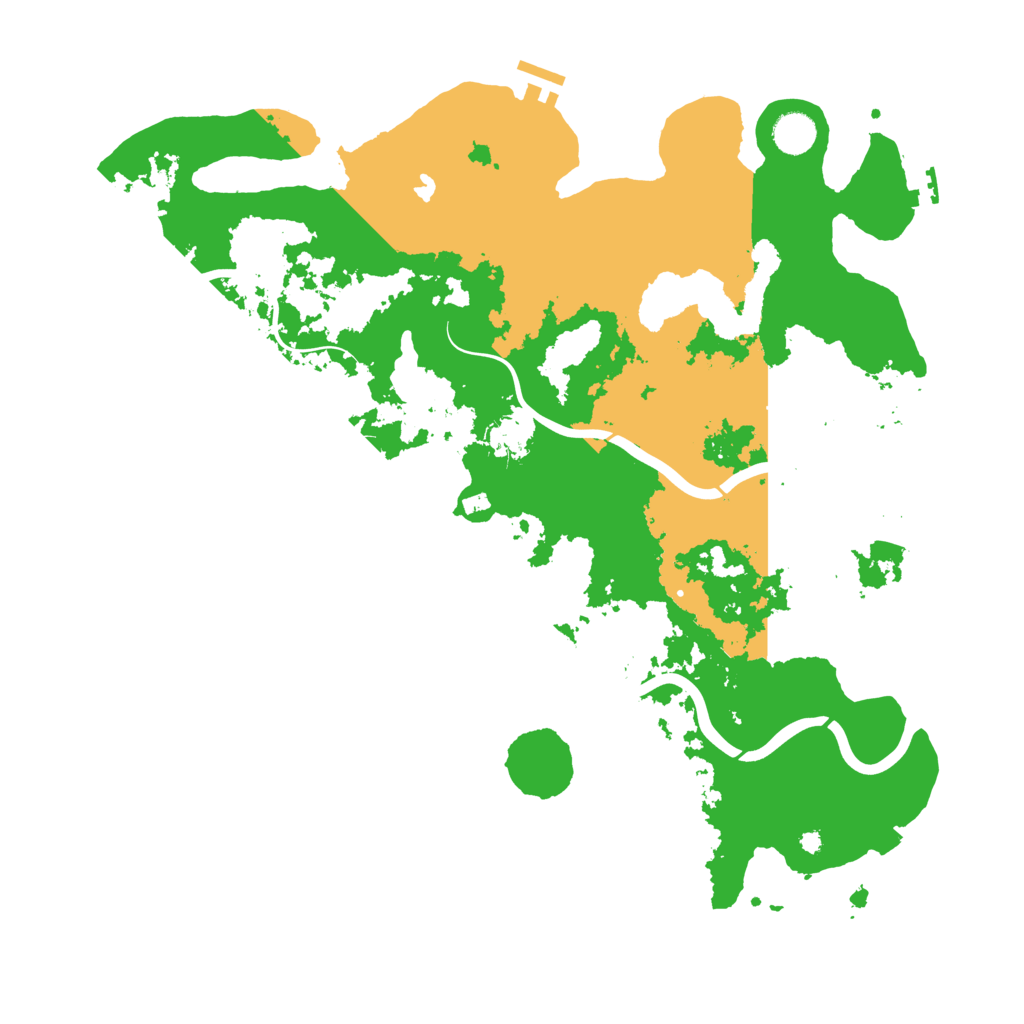 Biome Rust Map: Procedural Map, Size: 4250, Seed: 5563578