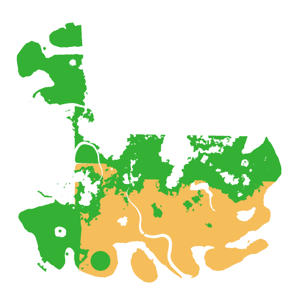Biome Rust Map: Procedural Map, Size: 4000, Seed: 37049110
