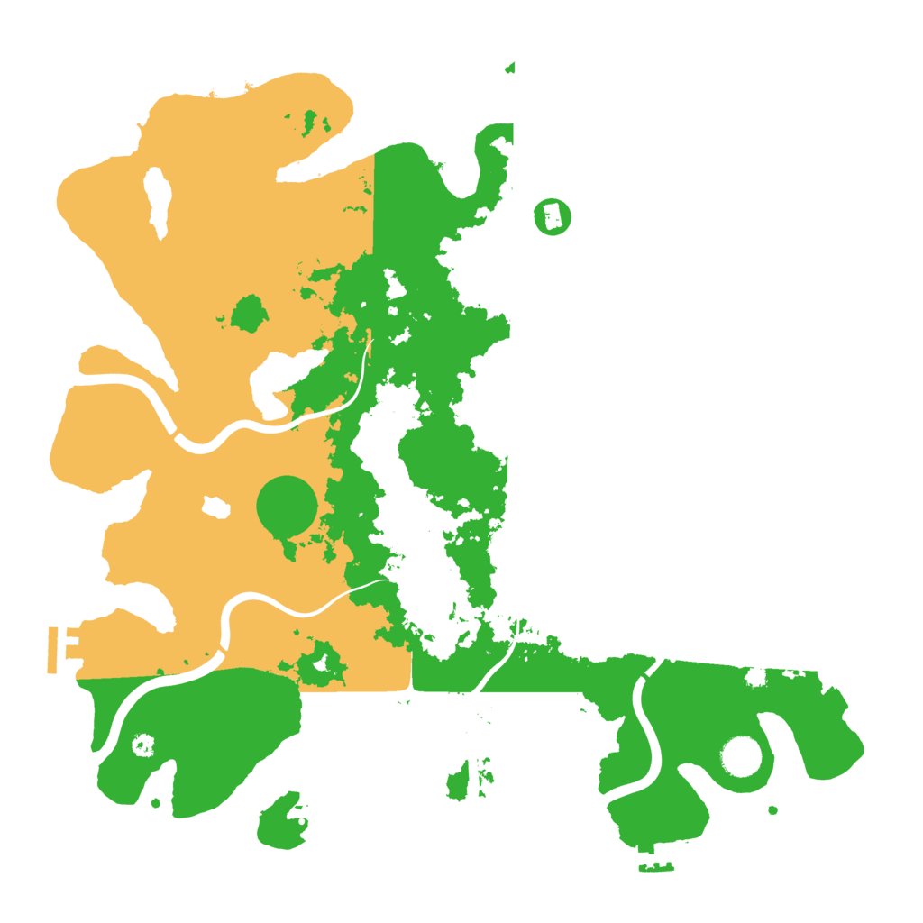 Biome Rust Map: Procedural Map, Size: 4000, Seed: 582963045