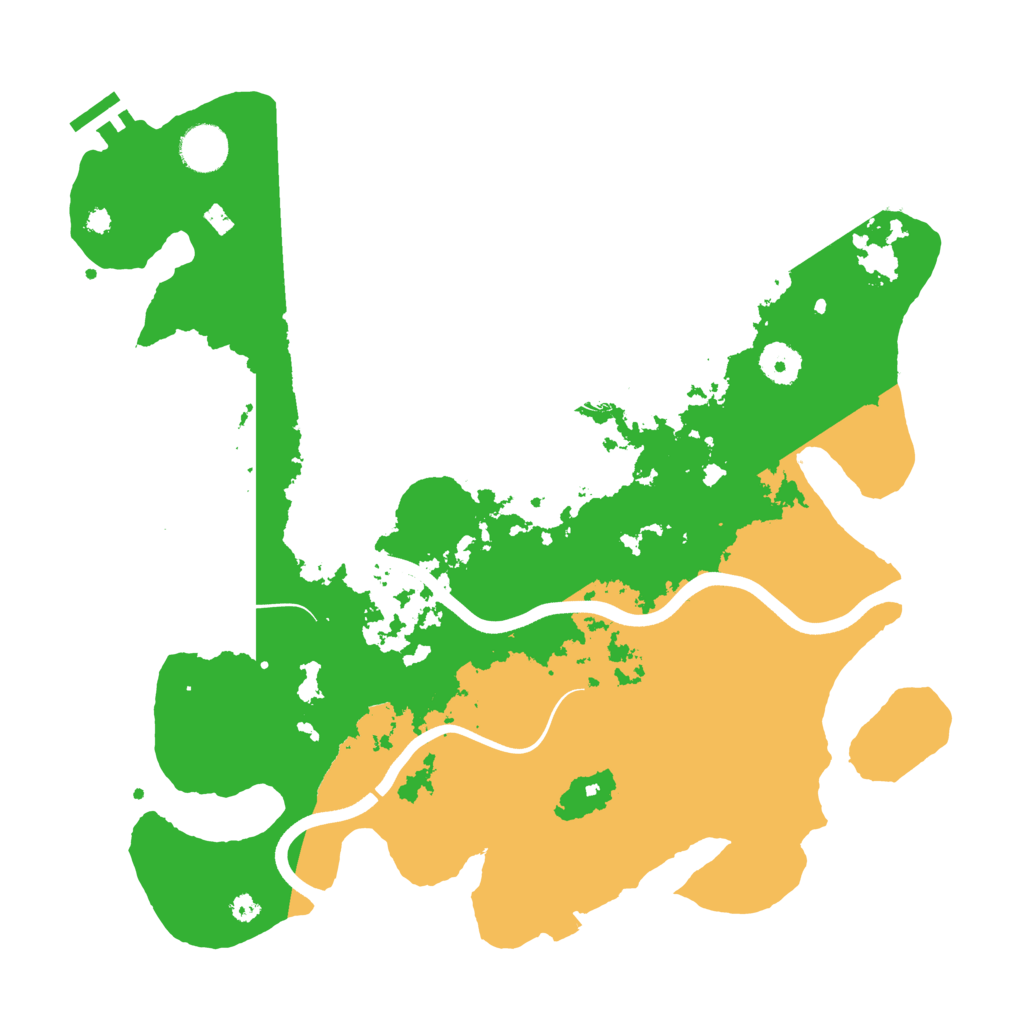 Biome Rust Map: Procedural Map, Size: 3750, Seed: 925570423