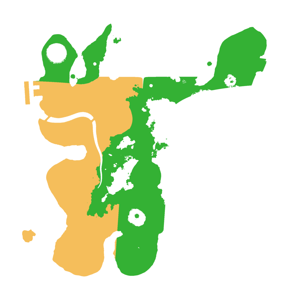 Biome Rust Map: Procedural Map, Size: 2700, Seed: 743796