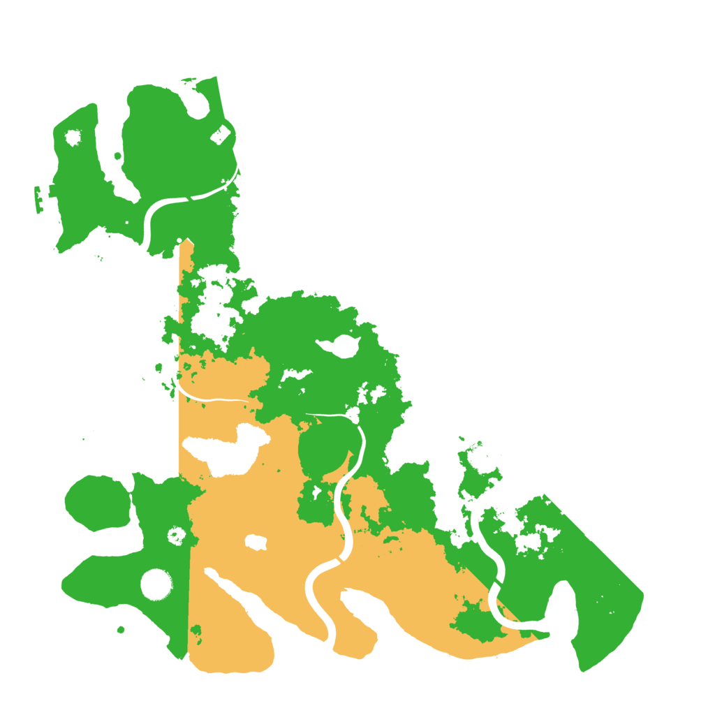Biome Rust Map: Procedural Map, Size: 4000, Seed: 1583799665