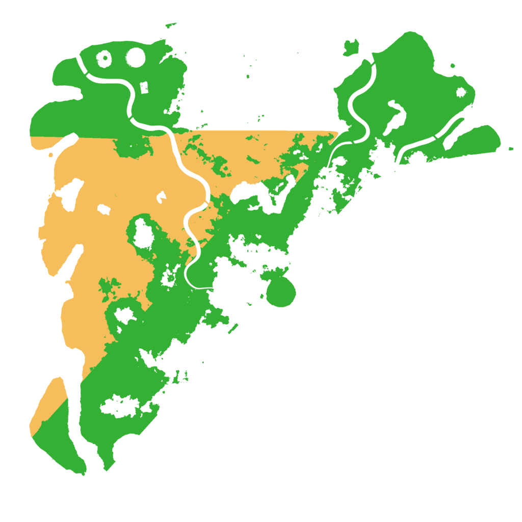 Biome Rust Map: Procedural Map, Size: 4800, Seed: 1070743036