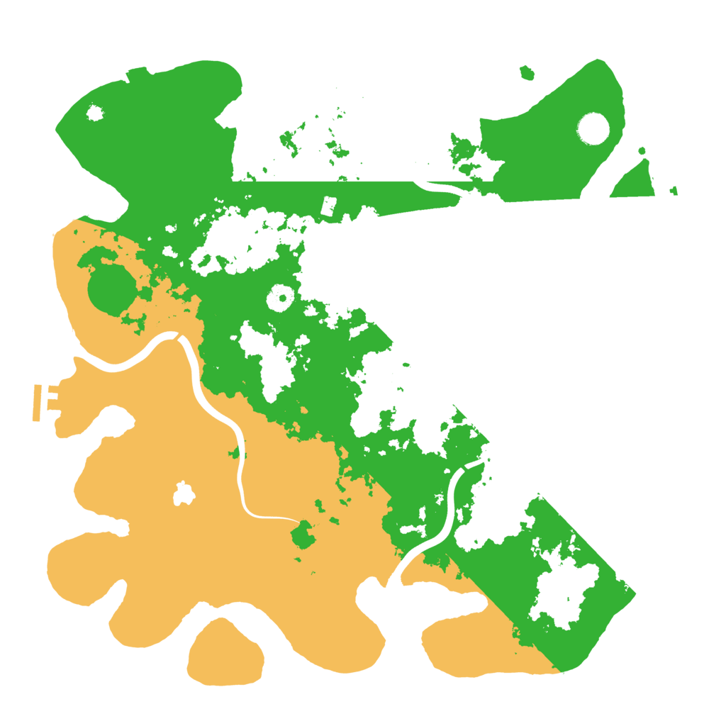 Biome Rust Map: Procedural Map, Size: 4000, Seed: 2025082120