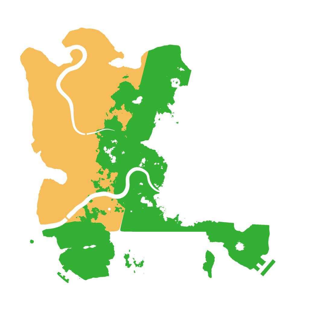 Biome Rust Map: Procedural Map, Size: 3250, Seed: 706173767