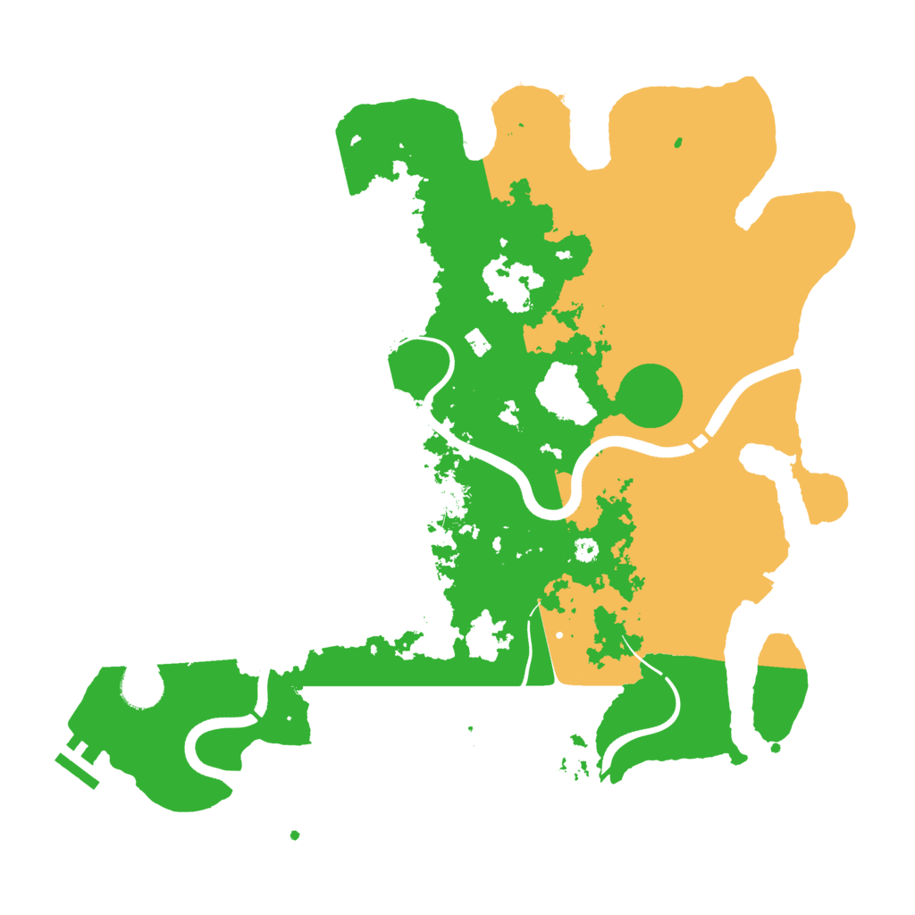 Biome Rust Map: Procedural Map, Size: 3750, Seed: 1792