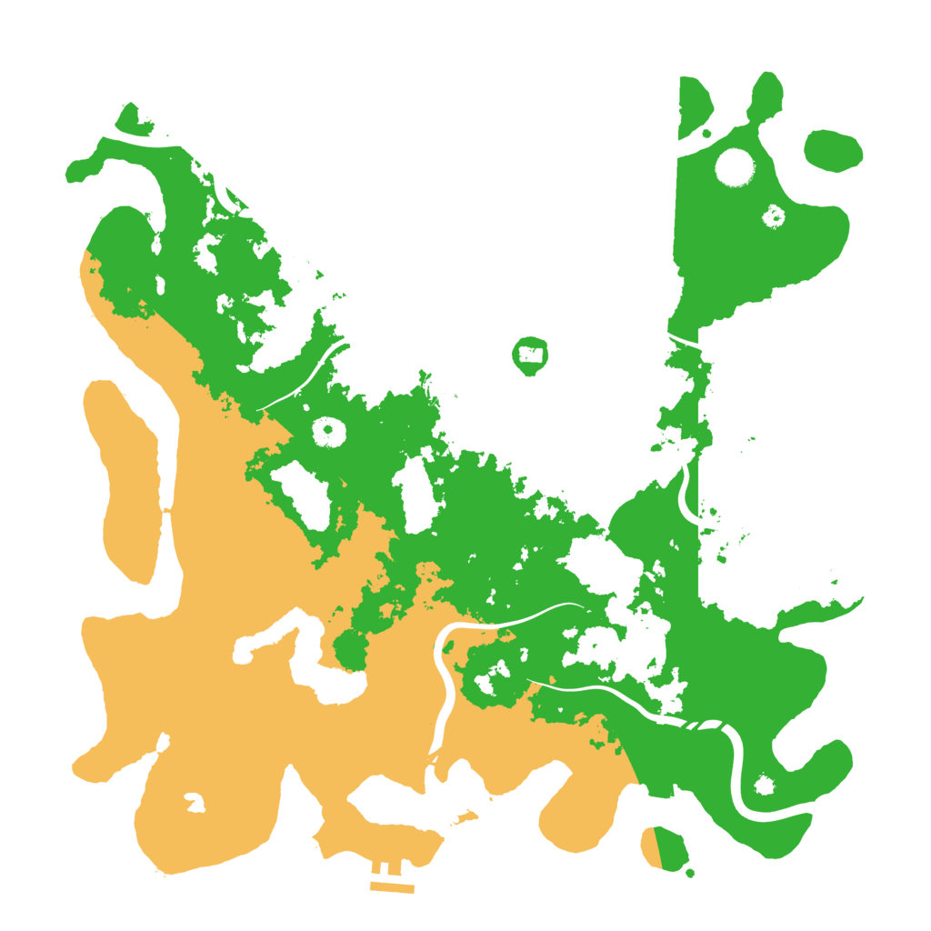 Biome Rust Map: Procedural Map, Size: 4250, Seed: 210346352