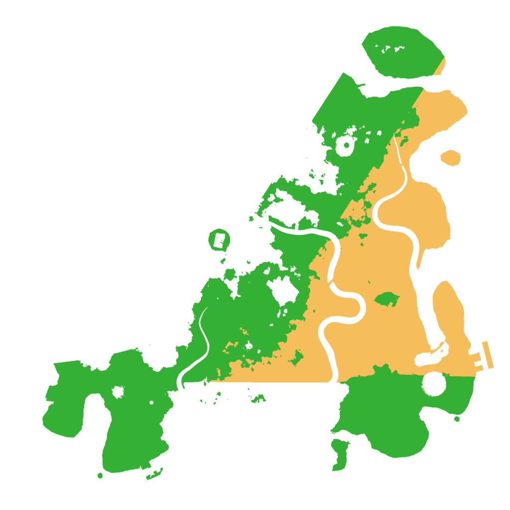 Biome Rust Map: Procedural Map, Size: 3750, Seed: 1081290200