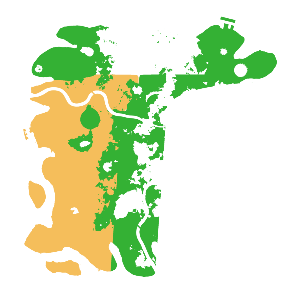 Biome Rust Map: Procedural Map, Size: 4000, Seed: 200507760