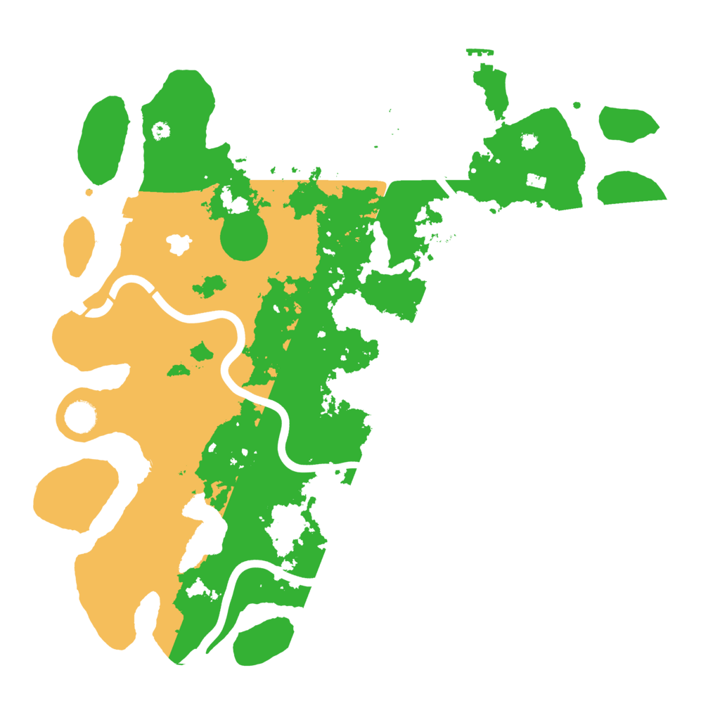 Biome Rust Map: Procedural Map, Size: 4000, Seed: 998164
