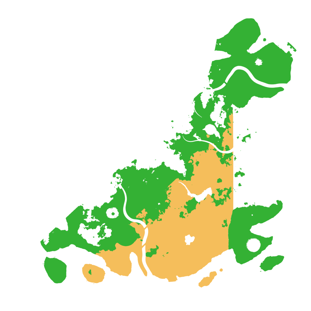 Biome Rust Map: Procedural Map, Size: 4000, Seed: 990361