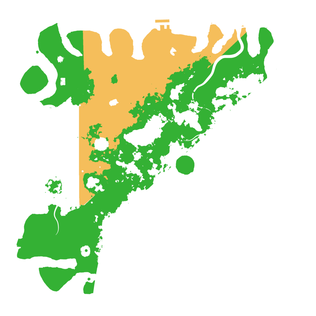 Biome Rust Map: Procedural Map, Size: 4500, Seed: 239