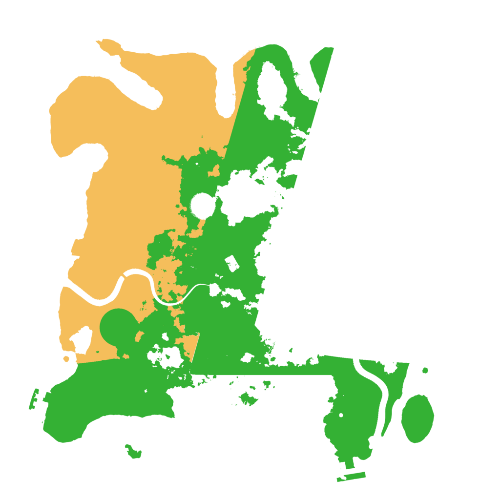 Biome Rust Map: Procedural Map, Size: 3500, Seed: 1905285439