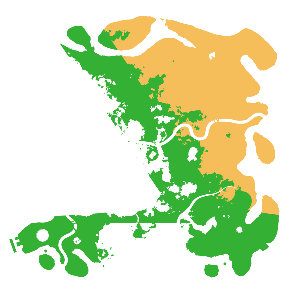 Biome Rust Map: Procedural Map, Size: 4250, Seed: 13823