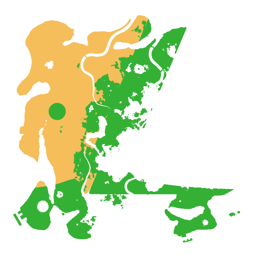 Biome Rust Map: Procedural Map, Size: 4000, Seed: 759859386