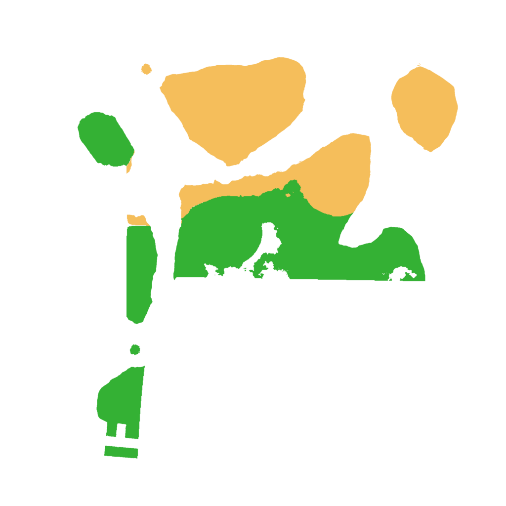 Biome Rust Map: Procedural Map, Size: 2000, Seed: 483533657