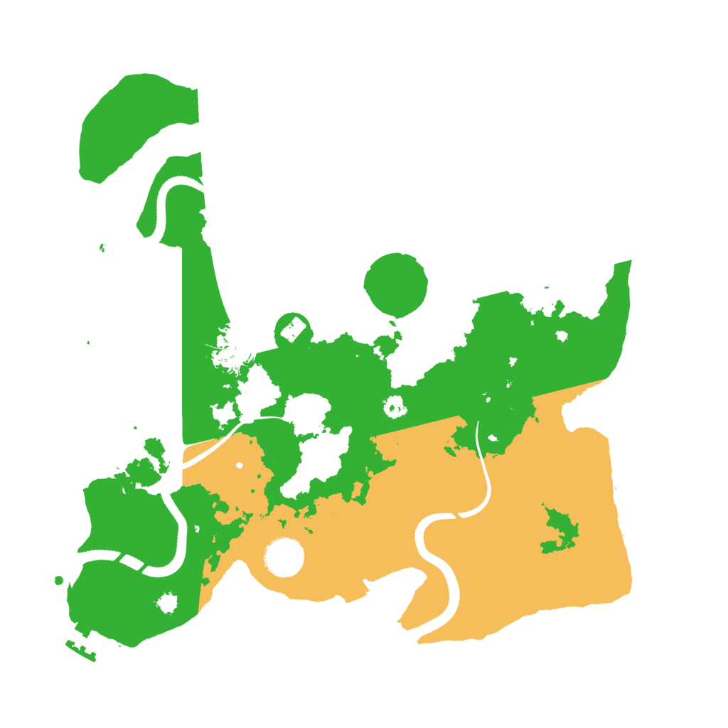 Biome Rust Map: Procedural Map, Size: 3250, Seed: 1952063048