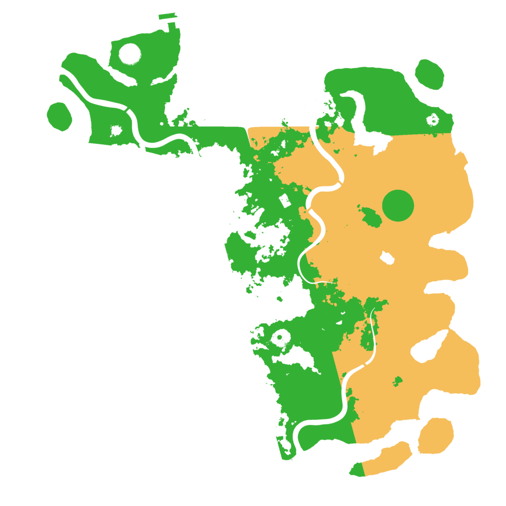Biome Rust Map: Procedural Map, Size: 4200, Seed: 1937712995