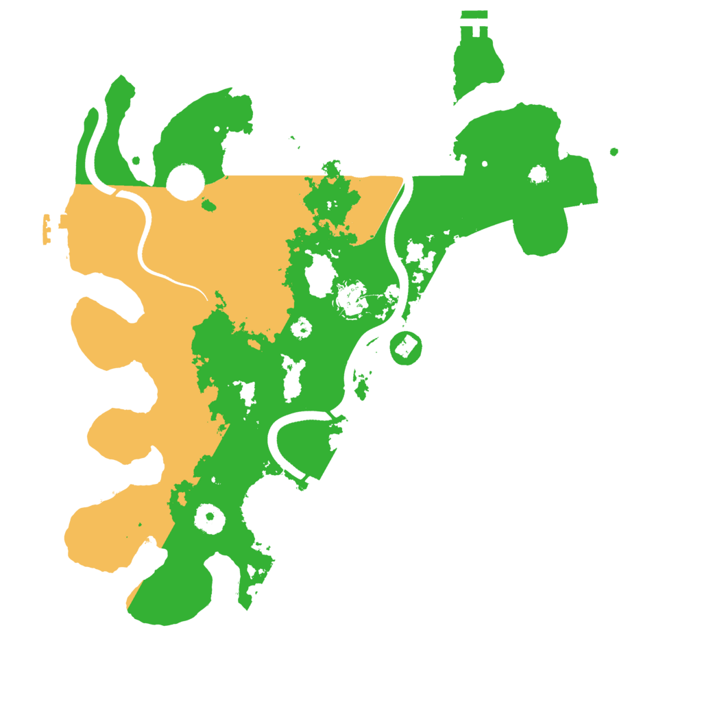 Biome Rust Map: Procedural Map, Size: 3500, Seed: 1398373830