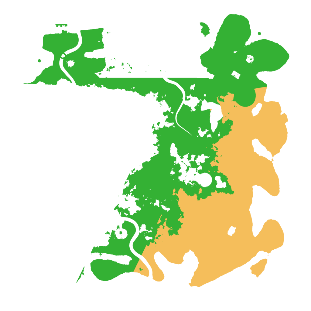 Biome Rust Map: Procedural Map, Size: 4000, Seed: 1051514035