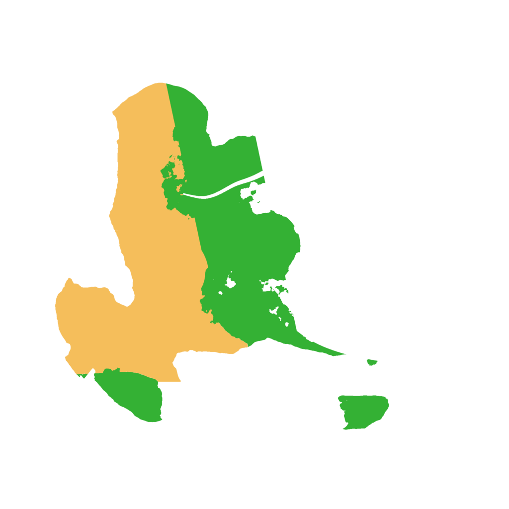 Biome Rust Map: Procedural Map, Size: 2100, Seed: 1503284993