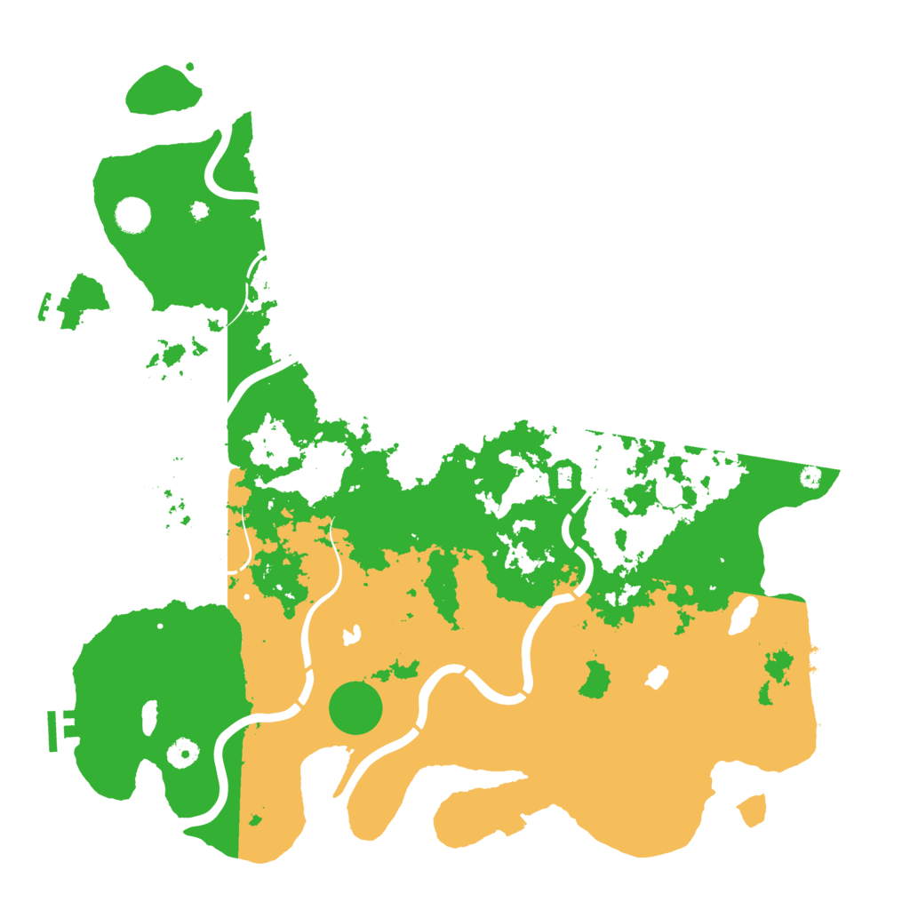Biome Rust Map: Procedural Map, Size: 4500, Seed: 874729