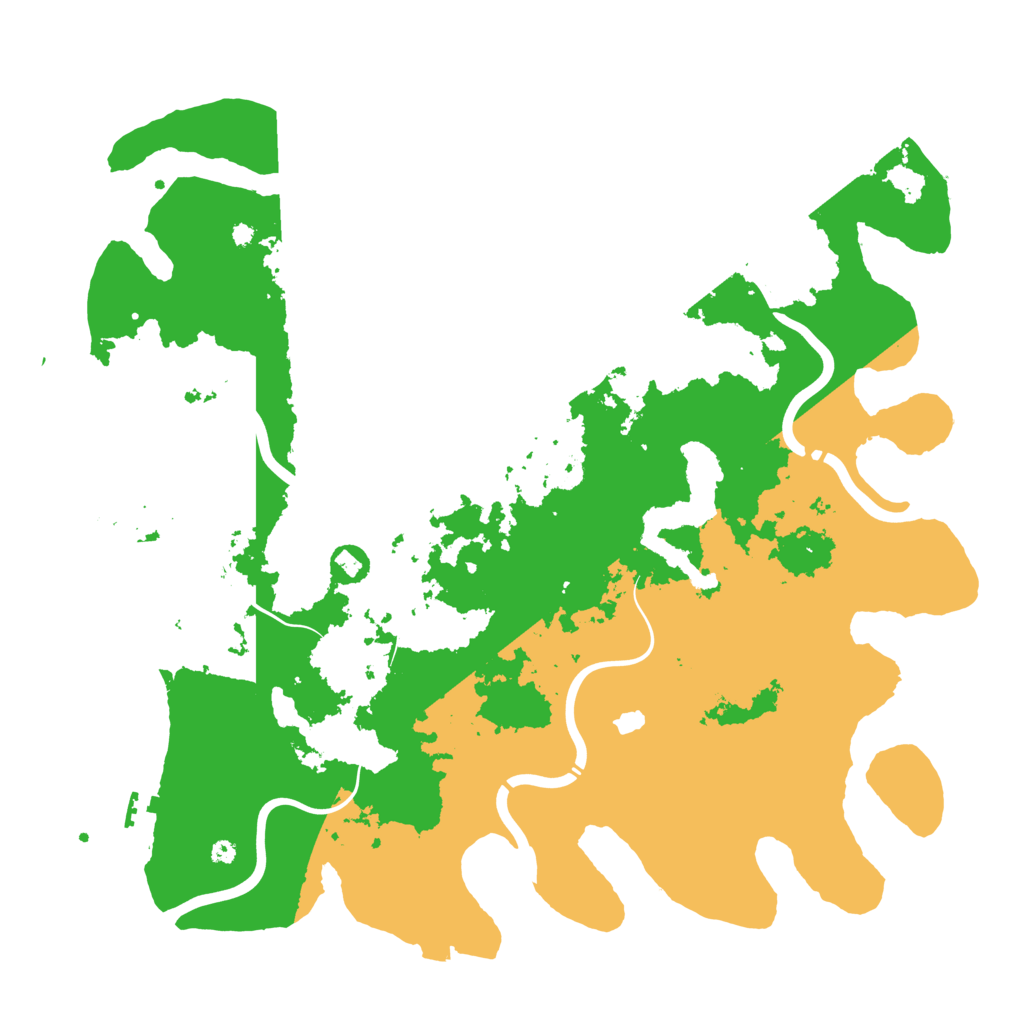 Biome Rust Map: Procedural Map, Size: 4250, Seed: 492850580