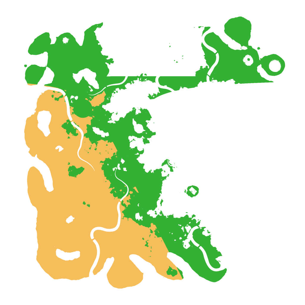 Biome Rust Map: Procedural Map, Size: 4500, Seed: 78978978