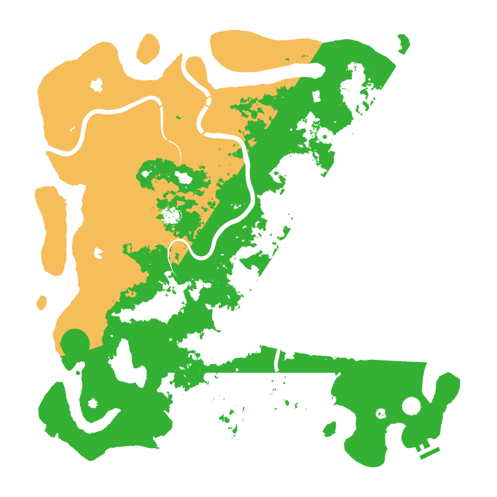 Biome Rust Map: Procedural Map, Size: 4750, Seed: 6743785