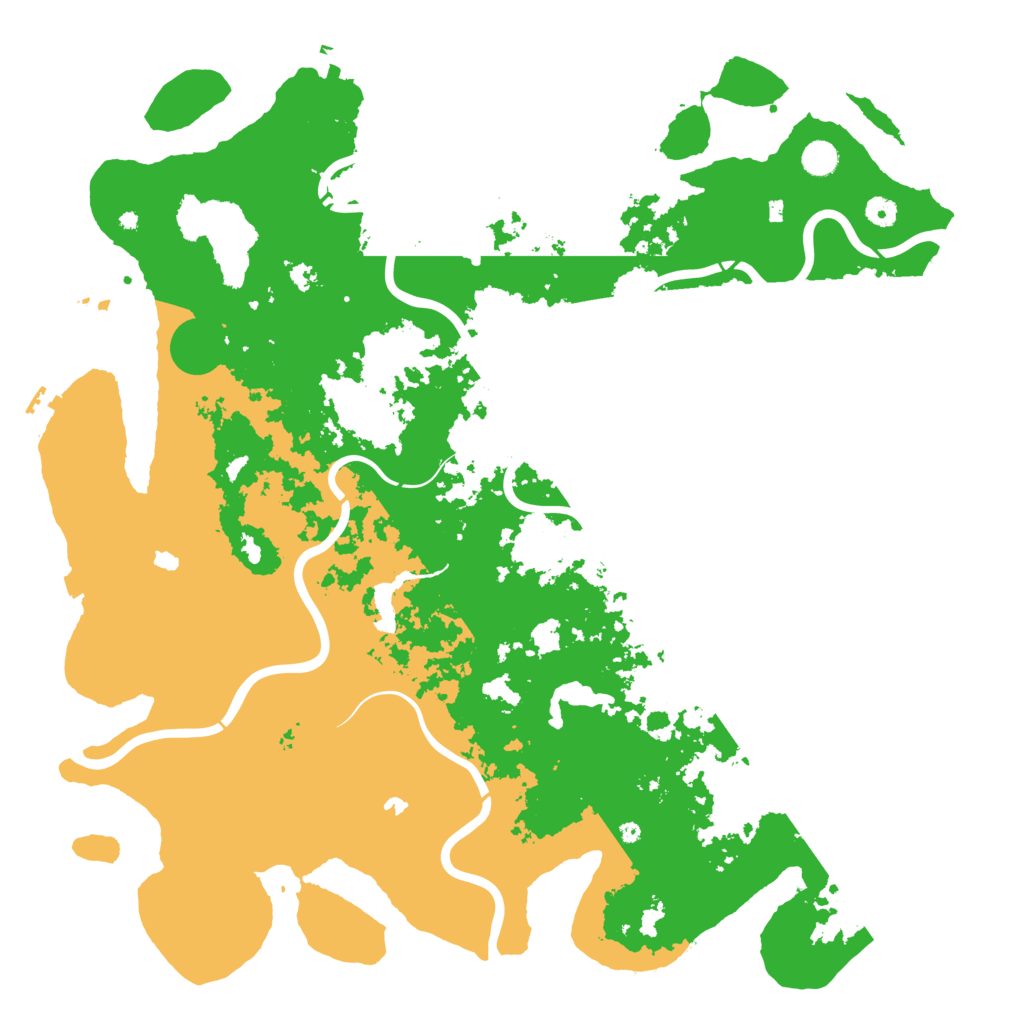 Biome Rust Map: Procedural Map, Size: 5000, Seed: 907917619